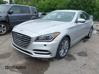2018 Genesis G80 3.8L with VIN KMHGN4JE6JU249619, listed as a IAAI auction lot 42586733 with 32,836 mi miles and . Bid and sale history available at DreamBid. Image 19.