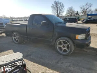 2002 Dodge 1500 with VIN 1D7HA16K42J244560, listed as a Copart auction lot 48218505 with 218,303 mi miles and Salvage Title. Bid and sale history available at DreamBid. Image 4.