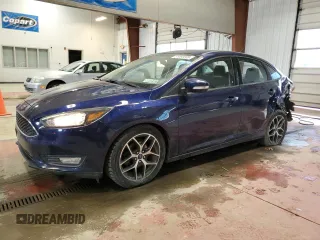 2017 Ford Focus SEL with VIN 1FADP3H22HL340125, listed as a Copart auction lot 51093205 with 81,157 mi miles and Salvage Title. Bid and sale history available at carsss.com. Image 1.