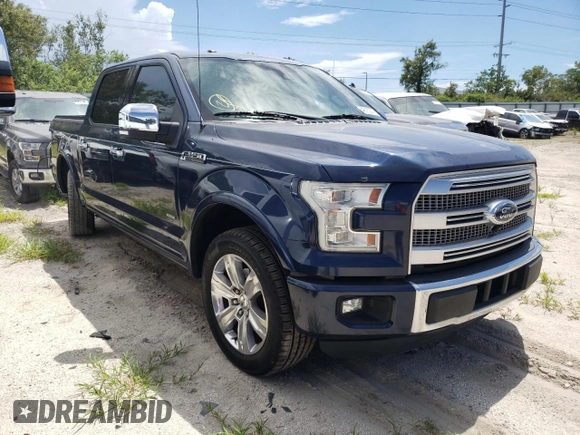 2015 Ford F-150 XL with VIN 1FTEW1CG2FFA50083, listed as a Copart auction lot 64018233 with 98,108 mi miles and Salvage Title. Bid and sale history available at carsss.com. Image 4.