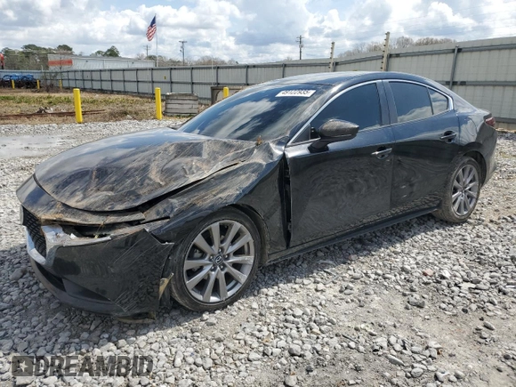 2021 Mazda 3 Select with VIN JM1BPABL2M1314153, listed as a Copart auction lot 49122935 with 85,617 mi miles and Salvage Title. Bid and sale history available at DreamBid. Image 1.
