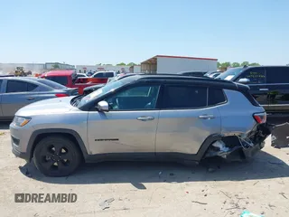 2018 Jeep Compass Latitude with VIN 3C4NJDBB3JT304145, listed as a IAAI auction lot 42008241 with 52,642 mi miles and . Bid and sale history available at DreamBid. Image 14.