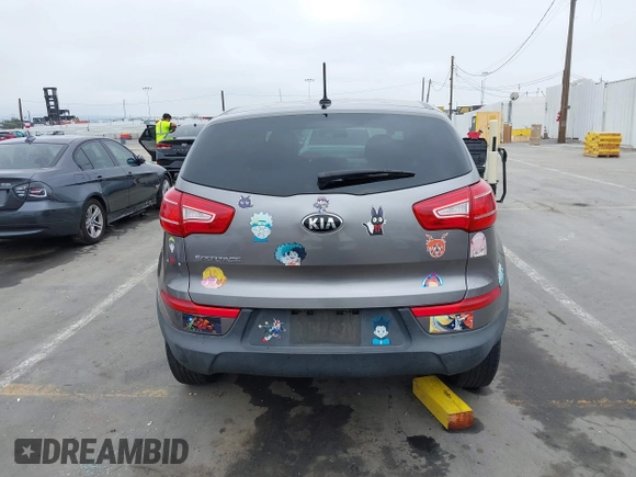 2013 Kia Sportage LX with VIN KNDPBCA23D7529658, listed as a IAAI auction lot 42473877 with 114,797 mi miles and . Bid and sale history available at DreamBid. Image 16.