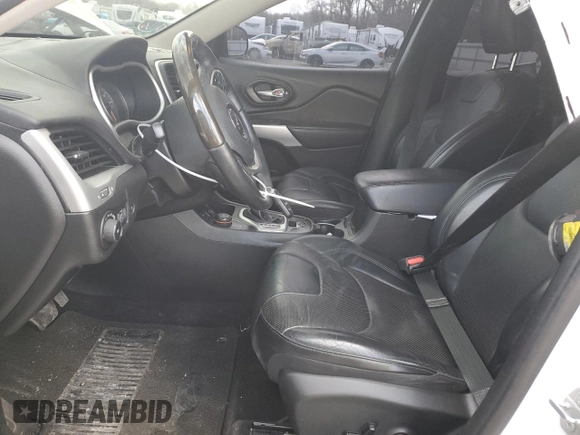 2018 Jeep Cherokee Overland with VIN 1C4PJMJX4JD622920, listed as a Copart auction lot 42170485 with 74,335 mi miles and Salvage title. Bid and sale history available at DreamBid. Image 7.