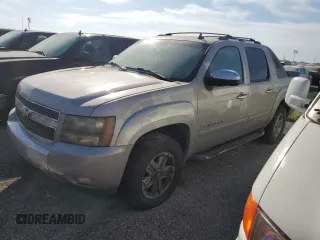 2007 Chevrolet Avalanche LT w/3LT with VIN 3GNEC120X7G293726, listed as a Copart auction lot 75201444 with 0 mi miles and Salvage Title. Bid and sale history available at carsss.com. Image 1.