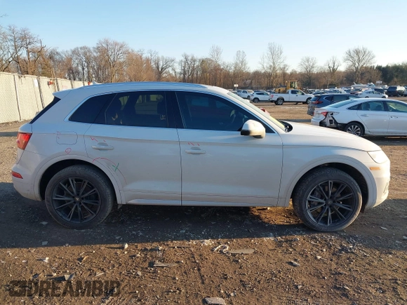 2020 Audi Q5 Premium Plus with VIN WA1BNAFY3L2060967, listed as a IAAI auction lot 41344576 with 74,755 mi miles. Bid and sale history available at carsss.com. Image 13.
