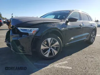 2024 Audi Q8 e-tron Premium Plus z VIN WA15AAGE1RB033711, wystawiony jako Copart lot #88577355 z przebiegiem 13 411 mil mil oraz Szkody całkowita. Historia ofert i sprzedaży dostępna na DreamBid. Obrazek 1.