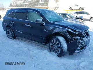 2015 Acura MDX Tech Pkg with VIN 5FRYD4H41FB009109, listed as a IAAI auction lot 41576795 with 1 mi miles. Bid and sale history available at carsss.com. Image 1.