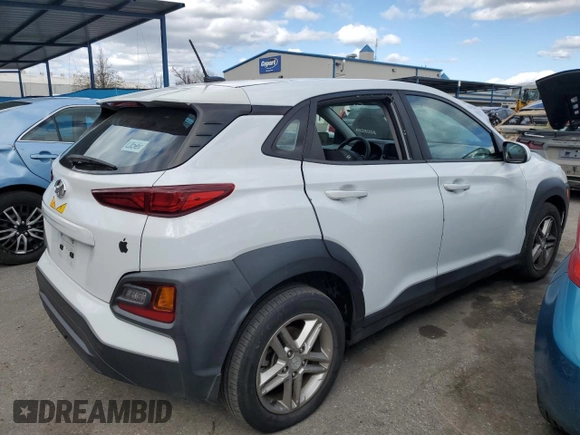 2018 Hyundai Kona SE with VIN KM8K12AA6JU104460, listed as a Copart auction lot 47580855 with 132,011 mi miles and Salvage Title. Bid and sale history available at DreamBid. Image 3.