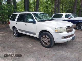 2007 Lincoln Navigator with VIN 5LMFU27577LJ00545, listed as a IAAI auction lot 42679614 with 163,302 mi miles and . Bid and sale history available at DreamBid. Image 1.