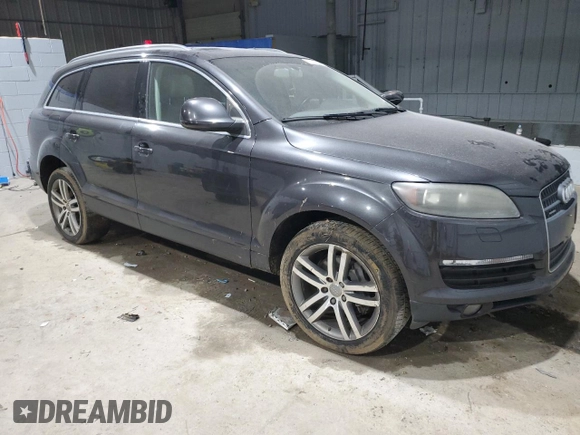 2009 Audi Q7 Premium Plus with VIN WA1AY74L09D019027, listed as a Copart auction lot 41426675 with 144,020 mi miles and Salvage title. Bid and sale history available at DreamBid. Image 4.