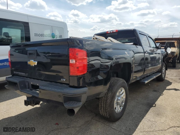 2018 Chevrolet Silverado 3500HD LTZ with VIN 1GC4K0EY0JF191167, listed as a Copart auction lot 67345594 with 70,354 mi miles and Salvage Title. Bid and sale history available at carsss.com. Image 3.