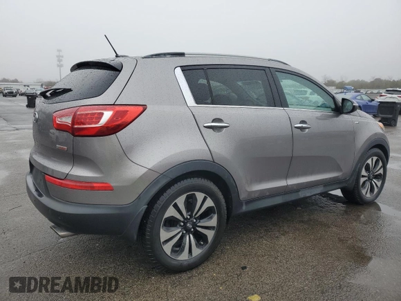 2011 Kia Sportage SX with VIN KNDPCCA6XB7167101, listed as a Copart auction lot 47769225 with 119,924 mi miles and Salvage Title. Bid and sale history available at carsss.com. Image 3.