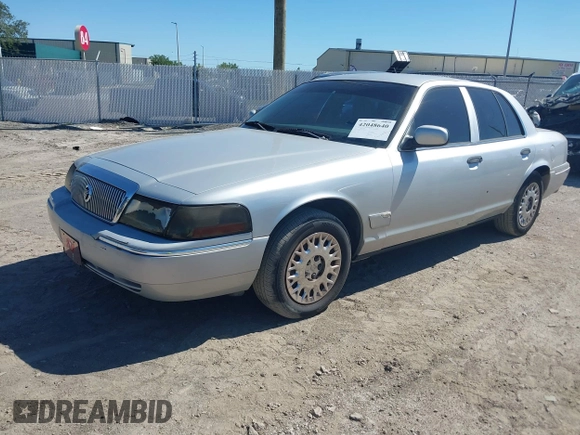 2003 Mercury Grand Marquis GS Convenience with VIN 2MEFM74W63X629935, listed as a IAAI auction lot 42048640 with 114,144 mi miles and . Bid and sale history available at DreamBid. Image 17.