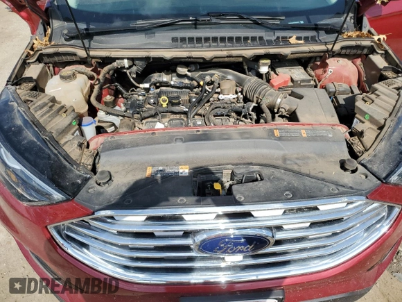 2019 Ford Edge Titanium z VIN 2FMPK3K97KBB49427, wystawiony jako Copart lot #57765745 z przebiegiem 43 656 mil mil oraz Szkoda całkowita • Salvage title. Historia ofert i sprzedaży dostępna na DreamBid. Obrazek 12.