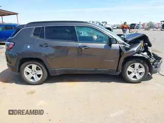 2022 Jeep Compass Latitude с VIN 3C4NJCBB5NT106599, выставлен на аукционе IAAI как лот 42111402 с пробегом 68 910 миль миль и . История ставок и продаж доступна на DreamBid. Изображение 12.