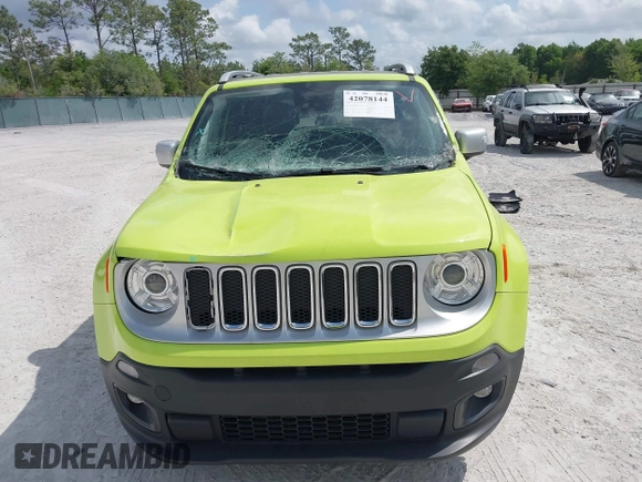 2018 Jeep Renegade Limited with VIN ZACCJADB6JPJ18526, listed as a IAAI auction lot 42078144 with 138,112 mi miles and . Bid and sale history available at DreamBid. Image 12.