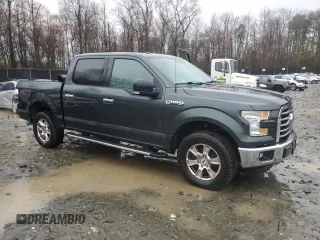 2015 Ford F-150 XLT with VIN 1FTEW1EF9FKD13777, listed as a Copart auction lot 47982534 with 165,364 mi miles and Salvage title. Bid and sale history available at DreamBid. Image 4.
