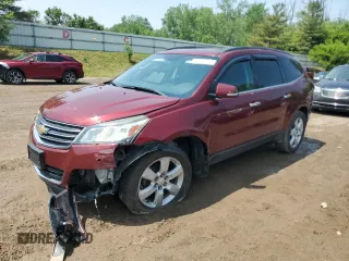 2016 Chevrolet Traverse LT with VIN 1GNKRGKD7GJ258812, listed as a Copart auction lot 59837035 with 95,050 mi miles and Clean title. Bid and sale history available at DreamBid. Image 1.