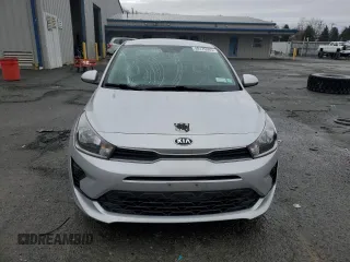 2021 Kia Rio LX with VIN 3KPA24AD4ME410787, listed as a Copart auction lot 48176065 with 66,296 mi miles and Salvage Title. Bid and sale history available at carsss.com. Image 5.