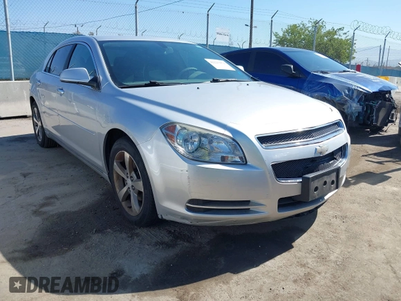 2012 Chevrolet Malibu 1LT with VIN 1G1ZC5E02CF393434, listed as a IAAI auction lot 42227971 with 180,080 mi miles and . Bid and sale history available at DreamBid. Image 1.