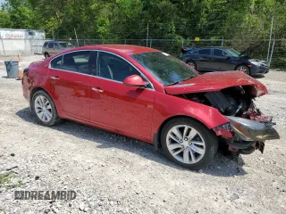 2014 Buick Regal Premium I with VIN 2G4GN5EX8E9321621, listed as a Copart auction lot 63811795 with 106,439 mi miles and Salvage title. Bid and sale history available at DreamBid. Image 4.