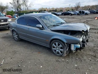 2005 Jaguar X-Type 3.0L with VIN SAJWA51A25WE46915, listed as a Copart auction lot 75556764 with 0 mi miles and Non Repairable. Bid and sale history available at carsss.com. Image 4.