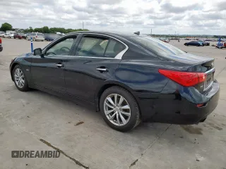 2017 Infiniti Q50 Premium with VIN JN1EV7AR2HM836459, listed as a Copart auction lot 62679735 with 91,161 mi miles and Salvage title. Bid and sale history available at DreamBid. Image 2.