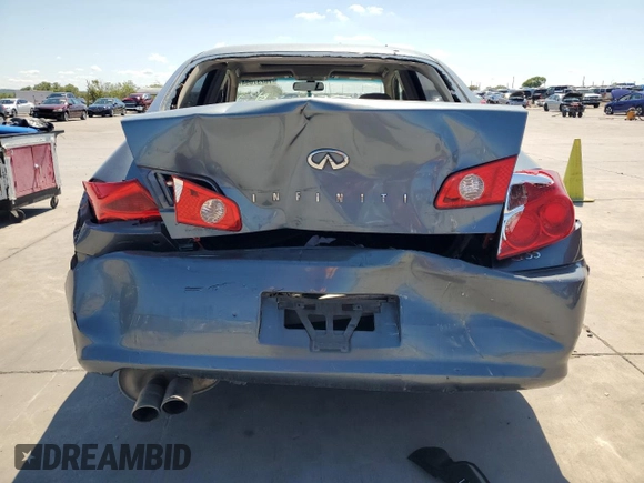 2006 Infiniti G35 with VIN JNKCV51E86M512157, listed as a Copart auction lot 70237094 with 162,704 mi miles and Salvage Title. Bid and sale history available at DreamBid. Image 6.