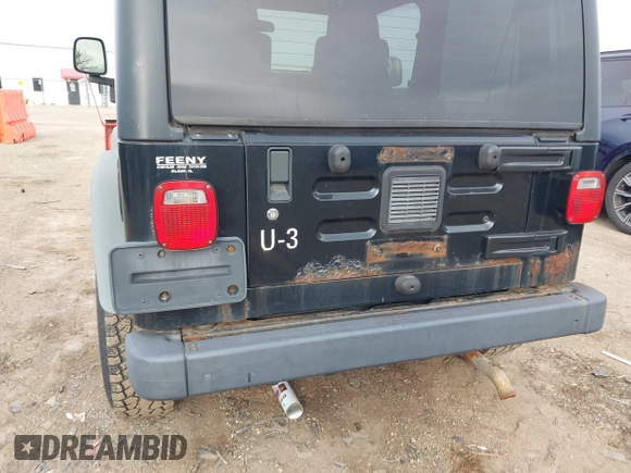 2006 Jeep Wrangler Sport with VIN 1J4FA49S66P746787, listed as a IAAI auction lot 41537730 with 97,365 mi miles. Bid and sale history available at carsss.com. Image 6.