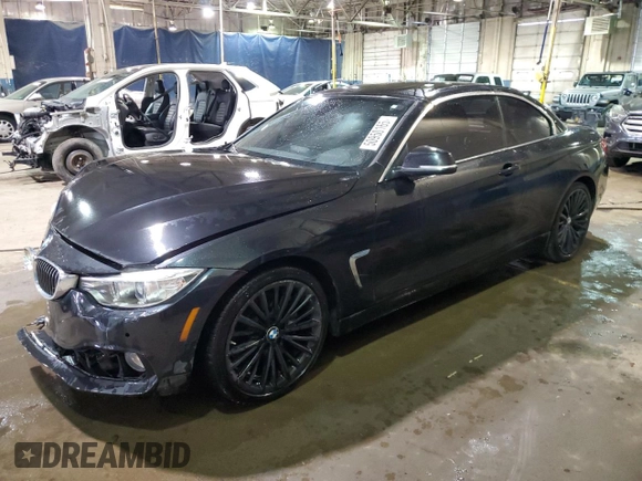 2015 BMW 4 Series 435i z VIN WBA3T3C52FP739087, wystawiony jako Copart lot #50950165 z przebiegiem 97 401 mil mil oraz Czysty tytuł • Clean title. Historia ofert i sprzedaży dostępna na DreamBid. Obrazek 1.