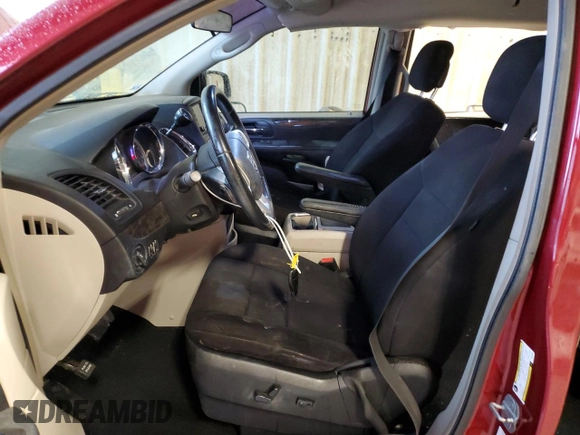 2011 Dodge Grand Caravan Crew with VIN 2D4RN5DG9BR606602, listed as a Copart auction lot 69881504 with 129,575 mi miles and Salvage Title. Bid and sale history available at DreamBid. Image 7.