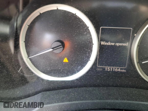 2014 Lexus IS 250 with VIN JTHBF1D2XE5011525, listed as a Copart auction lot 58239585 with 151,164 mi miles and Salvage title. Bid and sale history available at DreamBid. Image 9.