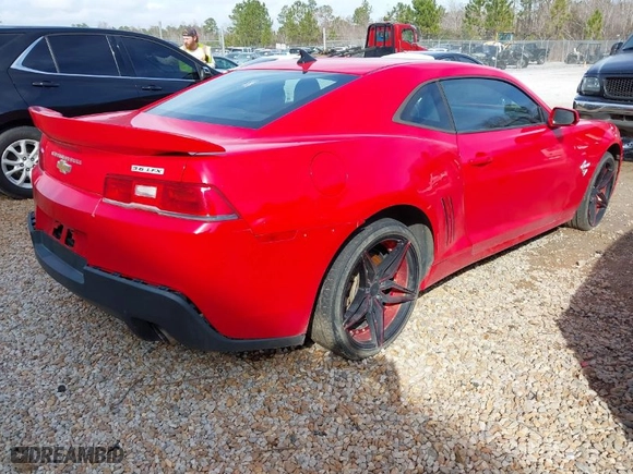 2014 Chevrolet Camaro LS with VIN 2G1FE1E3XE9240022, listed as a IAAI auction lot 41436834 with NaN miles. Bid and sale history available at carsss.com. Image 4.