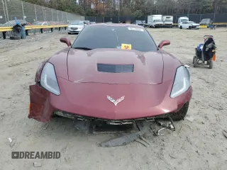 2019 Chevrolet Corvette Grand Sport 2LT with VIN 1G1YY2D70K5103755, listed as a Copart auction lot 81517914 with 0 mi miles and Salvage Title. Bid and sale history available at carsss.com. Image 5.