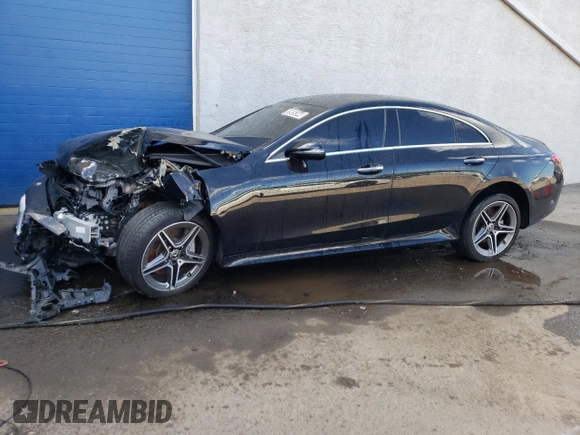 2019 Mercedes-Benz CLS with VIN WDD2J5KB7KA039480, listed as a Copart auction lot 69989344 with 37,854 mi miles and Clean Title. Bid and sale history available at carsss.com. Image 1.