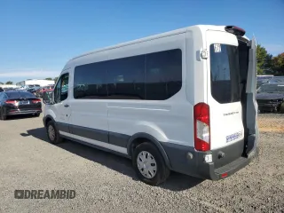 2018 Ford Transit Passenger XL with VIN 1FBAX2CM5JKB36807, listed as a Copart auction lot 74941234 with 86,588 mi miles and Salvage Title. Bid and sale history available at DreamBid. Image 2.