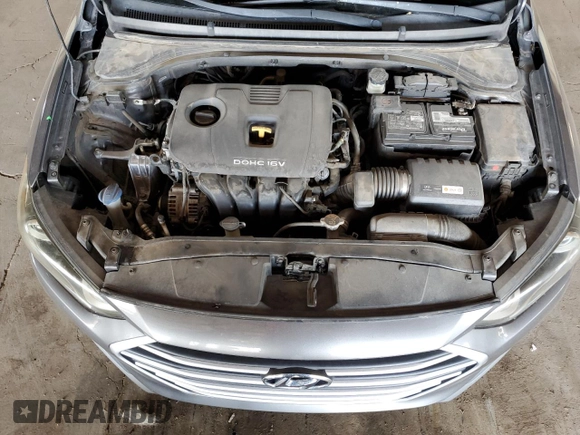 2018 Hyundai Elantra SEL with VIN 5NPD84LF4JH268510, listed as a Copart auction lot 53891015 with 117,827 mi miles and Salvage Title. Bid and sale history available at DreamBid. Image 11.