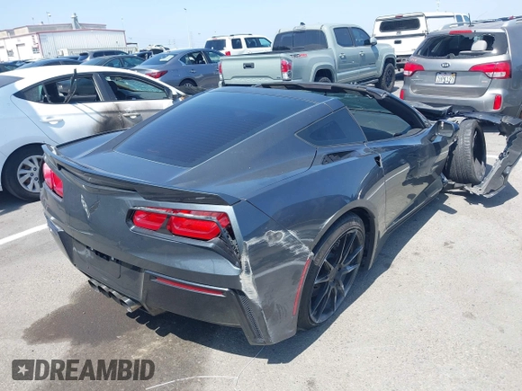 2014 Chevrolet Corvette 2LT with VIN 1G1YD2D75E5120437, listed as a IAAI auction lot 42588343 with Not provided miles and . Bid and sale history available at DreamBid. Image 4.