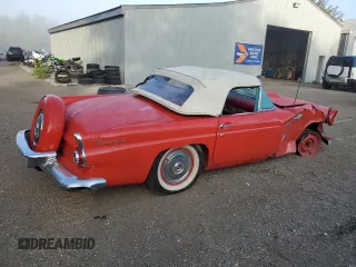 1956 Ford Thunderbird with VIN P6FH249214, listed as a Copart auction lot 72166474 with 91,315 mi miles and Clean Title. Bid and sale history available at DreamBid. Image 3.