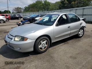 2003 Chevrolet Cavalier with VIN 1G1JC52F837246809, listed as a Copart auction lot 77841814 with 162,252 mi miles and Salvage Title. Bid and sale history available at carsss.com. Image 1.