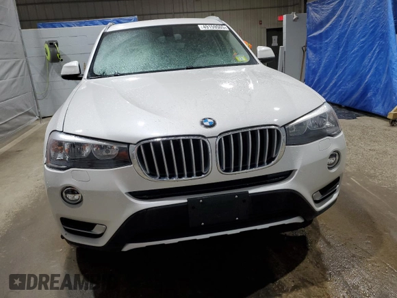 2017 BMW X3 xDrive28i with VIN 5UXWX9C34H0W78776, listed as a Copart auction lot 49159505 with 107,591 mi miles and Salvage Title. Bid and sale history available at DreamBid. Image 5.