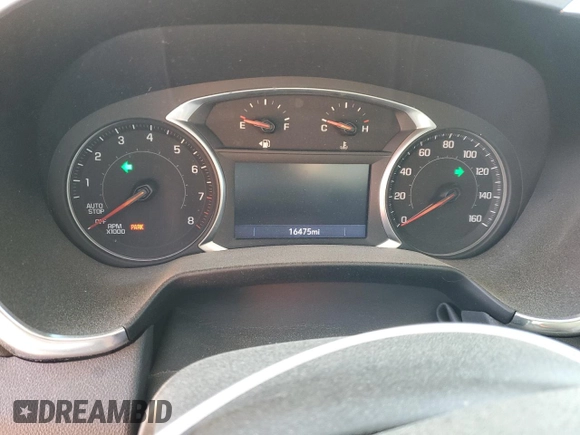 2021 Chevrolet Blazer LT with VIN 3GNKBDRS4MS500747, listed as a Copart auction lot 52536055 with 16,475 mi miles and Salvage title. Bid and sale history available at DreamBid. Image 9.