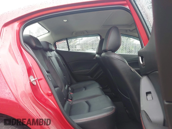 2015 Mazda 3 i Grand Touring with VIN JM1BM1W75F1269332, listed as a IAAI auction lot 42579487 with 99,619 mi miles and . Bid and sale history available at DreamBid. Image 8.