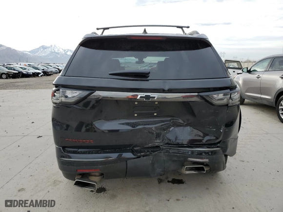 2019 Chevrolet Traverse Premier with VIN 1GNEVKKW7KJ258024, listed as a Copart auction lot 49354375 with 113,850 mi miles and Salvage Title. Bid and sale history available at carsss.com. Image 6.
