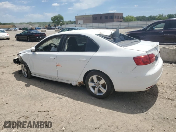 2012 Volkswagen Jetta TDI with VIN 3VWLL7AJ7CM007899, listed as a Copart auction lot 58003575 with Not provided miles and Salvage title. Bid and sale history available at DreamBid. Image 2.