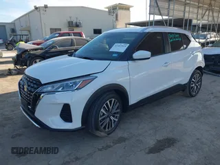 2024 Nissan Kicks SV with VIN 3N1CP5CV5RL567806, listed as a IAAI auction lot 41407515 with 1,602 mi miles and . Bid and sale history available at carsss.com. Image 18.