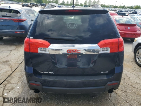 2015 GMC Terrain SLT with VIN 2GKFLXE36F6116787, listed as a Copart auction lot 52278444 with 124,649 mi miles and Salvage Title. Bid and sale history available at carsss.com. Image 6.
