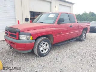 1998 Dodge Ram 1500 with VIN 3B7HC13Y5WG166701, listed as a IAAI auction lot 42059031 with 218,840 mi miles. Bid and sale history available at carsss.com. Image 2.