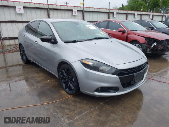 2016 Dodge Dart SXT Sport with VIN 1C3CDFFA2GD817708, listed as a IAAI auction lot 41856792 with 66,677 mi miles and . Bid and sale history available at DreamBid. Image 1.